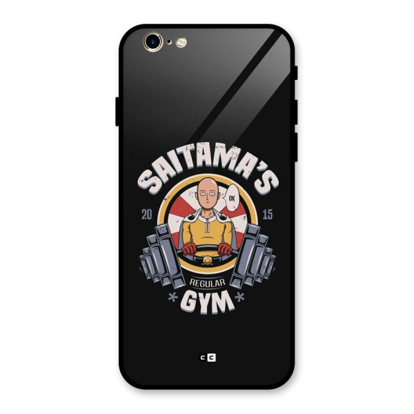 Saitama Gym Glass Back Case for iPhone 6 6S