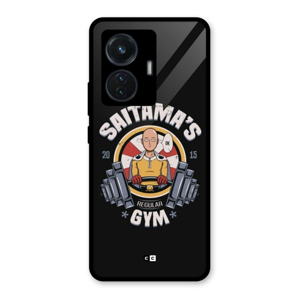 Saitama Gym Glass Back Case for iQOO Z6 44W