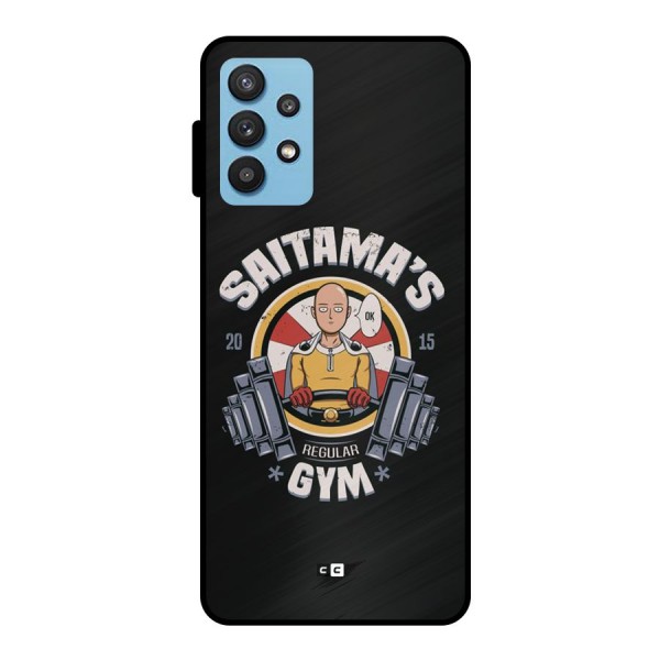 Saitama Gym Metal Back Case for Galaxy M32 5G