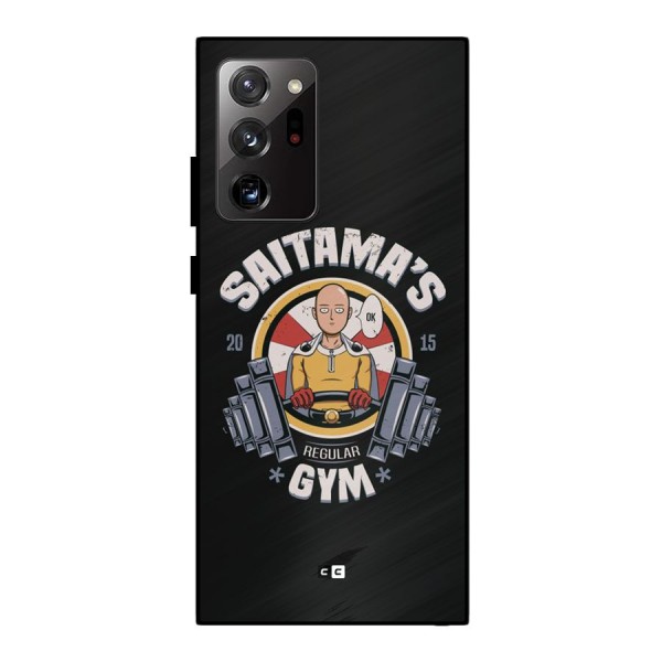 Saitama Gym Metal Back Case for Galaxy Note 20 Ultra