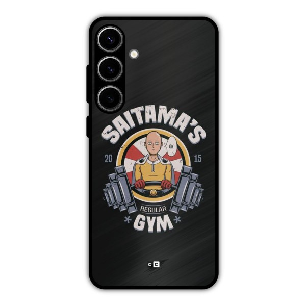 Saitama Gym Metal Back Case for Galaxy S24 Plus