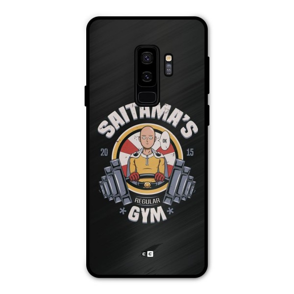 Saitama Gym Metal Back Case for Galaxy S9 Plus