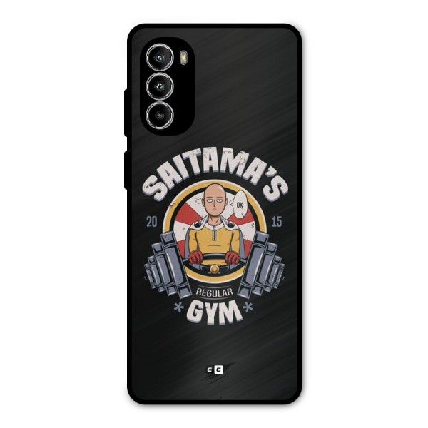 Saitama Gym Metal Back Case for Moto G82