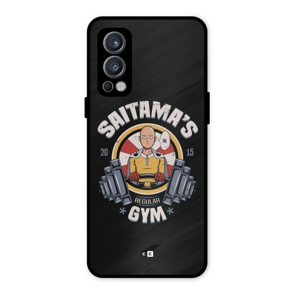Saitama Gym Metal Back Case for OnePlus Nord 2 5G