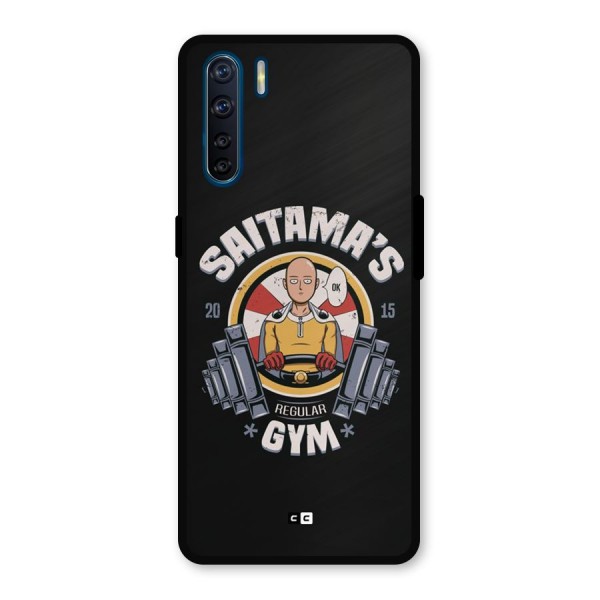 Saitama Gym Metal Back Case for Oppo F15