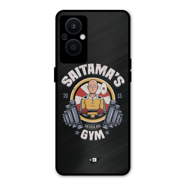 Saitama Gym Metal Back Case for Oppo F21s Pro 5G