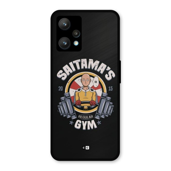Saitama Gym Metal Back Case for Realme 9