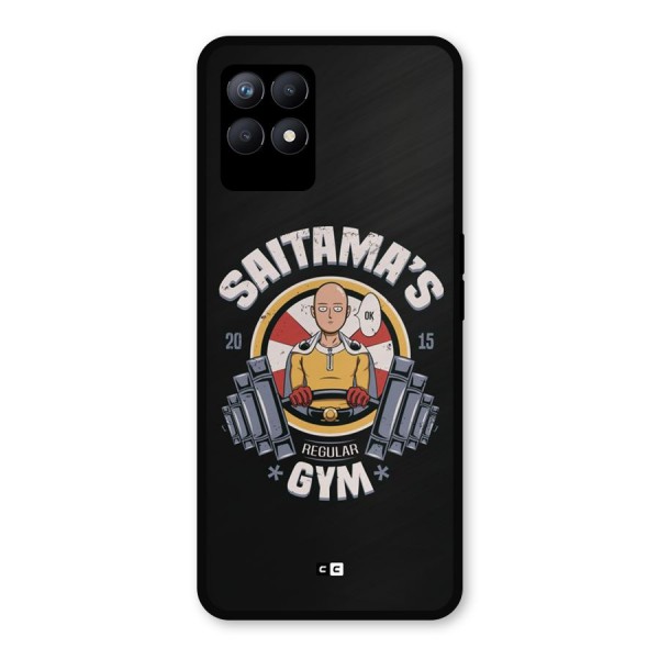 Saitama Gym Metal Back Case for Realme Narzo 50
