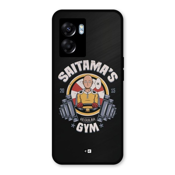 Saitama Gym Metal Back Case for Realme Narzo 50 5G