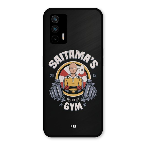 Saitama Gym Metal Back Case for Realme X7 Max