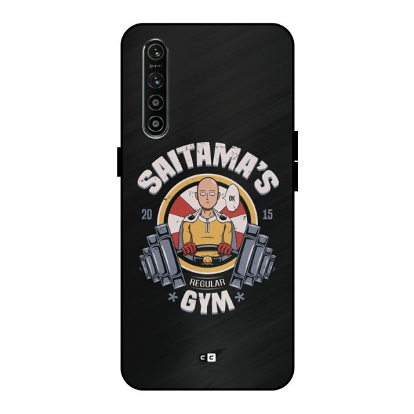 Saitama Gym Metal Back Case for Realme XT