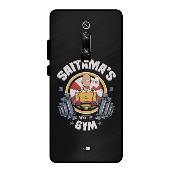 Saitama Gym Metal Back Case for Redmi K20 Pro