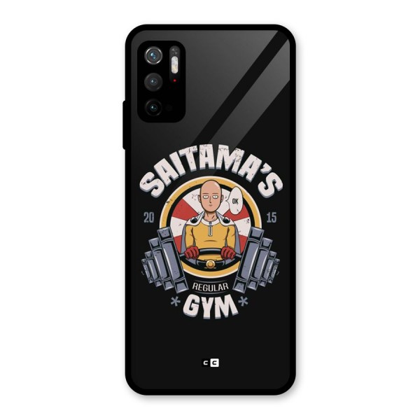 Saitama Gym Metal Back Case for Redmi Note 10T 5G