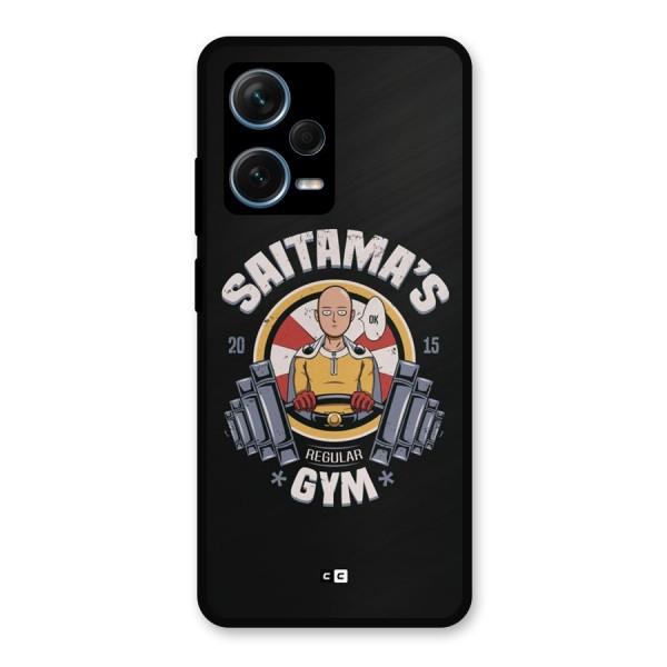 Saitama Gym Metal Back Case for Redmi Note 12 Pro Plus 5G