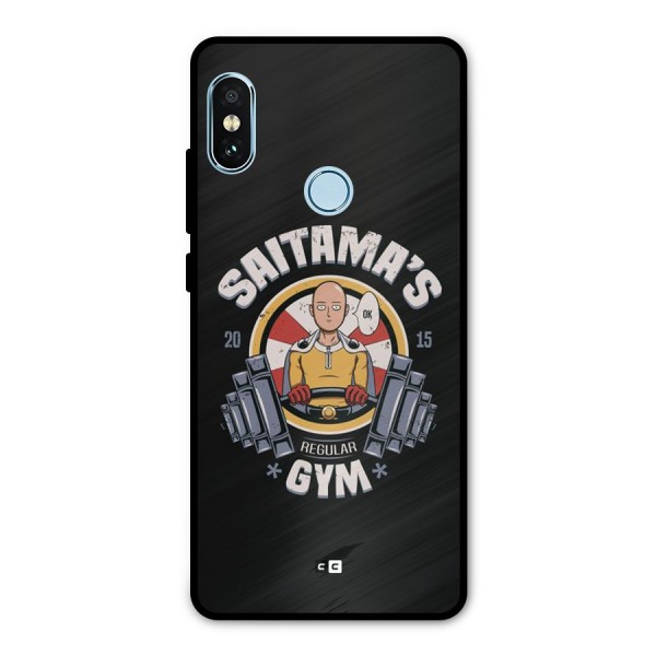 Saitama Gym Metal Back Case for Redmi Note 5 Pro