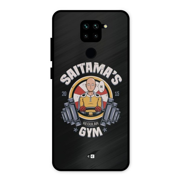 Saitama Gym Metal Back Case for Redmi Note 9