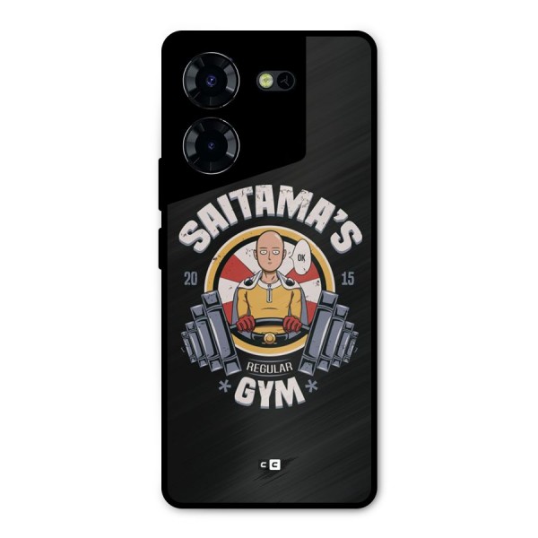 Saitama Gym Metal Back Case for Tecno Pova 5 Pro 5G