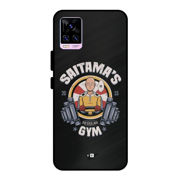 Saitama Gym Metal Back Case for Vivo V20 Pro