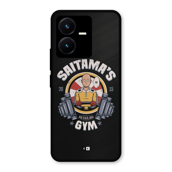 Saitama Gym Metal Back Case for Vivo Y22