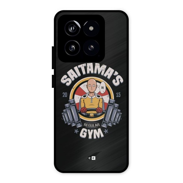 Saitama Gym Metal Back Case for Xiaomi 14