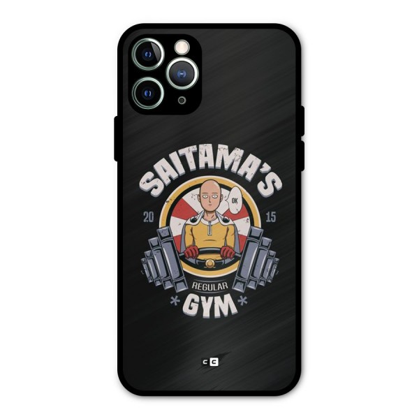 Saitama Gym Metal Back Case for iPhone 11 Pro Max