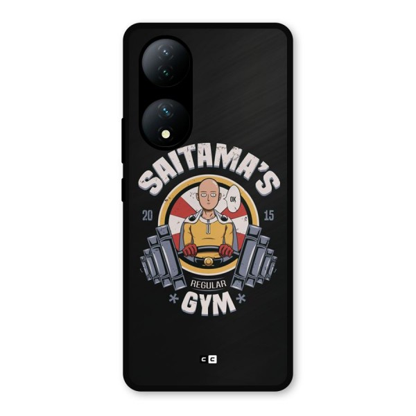 Saitama Gym Metal Back Case for iQOO Z7s