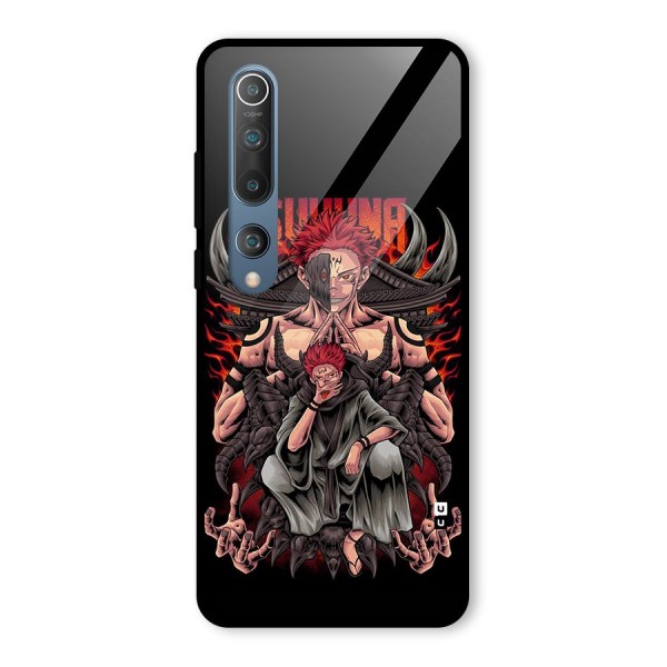 Sakuna King Glass Back Case for Mi 10