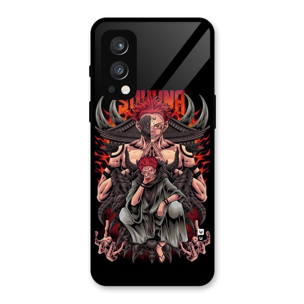 Sakuna King Glass Back Case for OnePlus Nord 2 5G