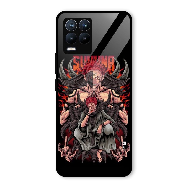 Sakuna King Glass Back Case for Realme 8 Pro