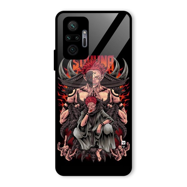 Sakuna King Glass Back Case for Redmi Note 10 Pro Max