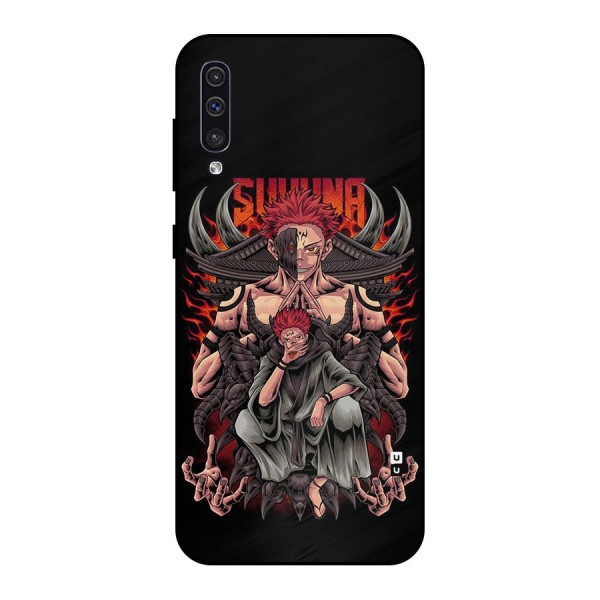 Sakuna King Metal Back Case for Galaxy A30s
