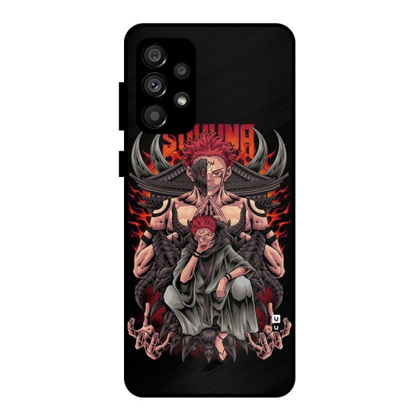Sakuna King Metal Back Case for Galaxy A73 5G