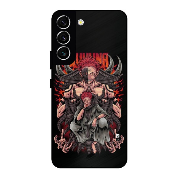 Sakuna King Metal Back Case for Galaxy S22 5G