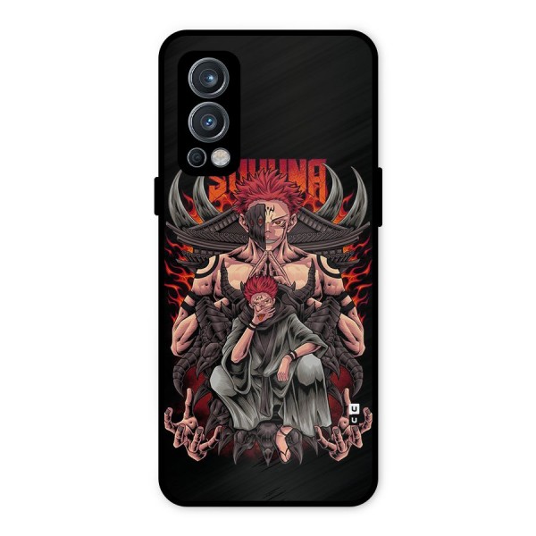 Sakuna King Metal Back Case for OnePlus Nord 2 5G