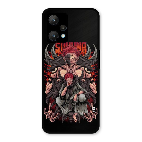 Sakuna King Metal Back Case for Realme 9