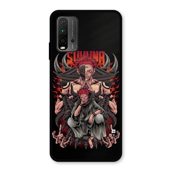 Sakuna King Metal Back Case for Redmi 9 Power