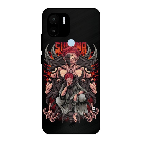 Sakuna King Metal Back Case for Redmi A1 Plus