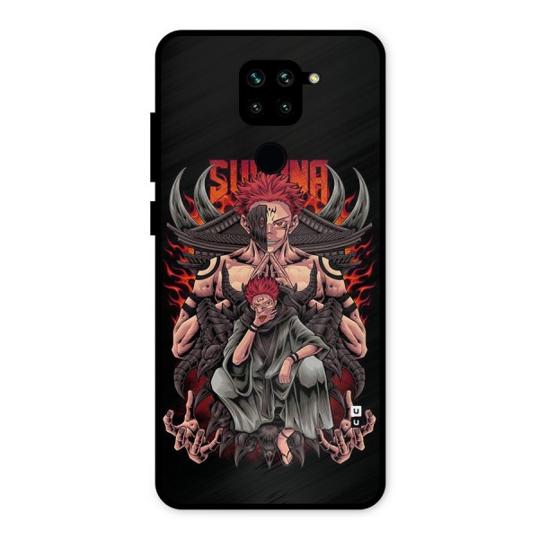 Sakuna King Metal Back Case for Redmi Note 9