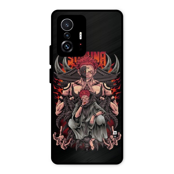 Sakuna King Metal Back Case for Xiaomi 11T Pro