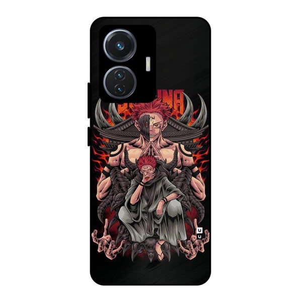 Sakuna King Metal Back Case for iQOO Z6 44W
