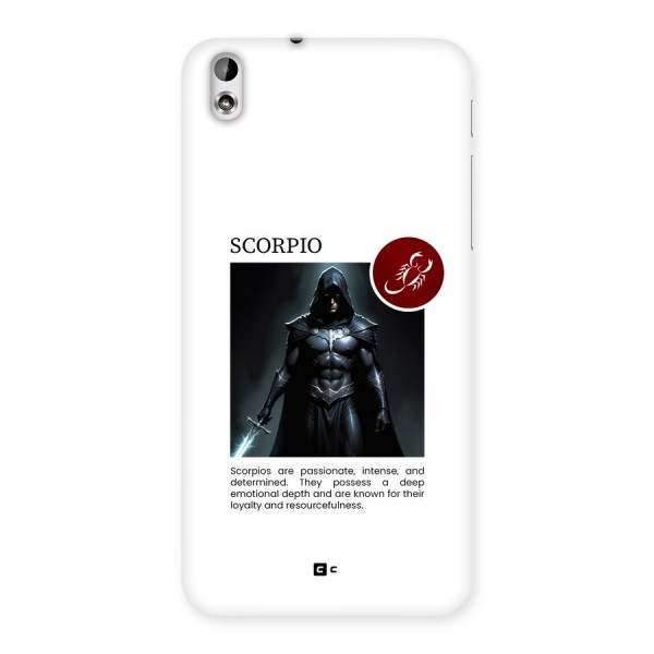 Sane Scorpio Back Case for Desire 816