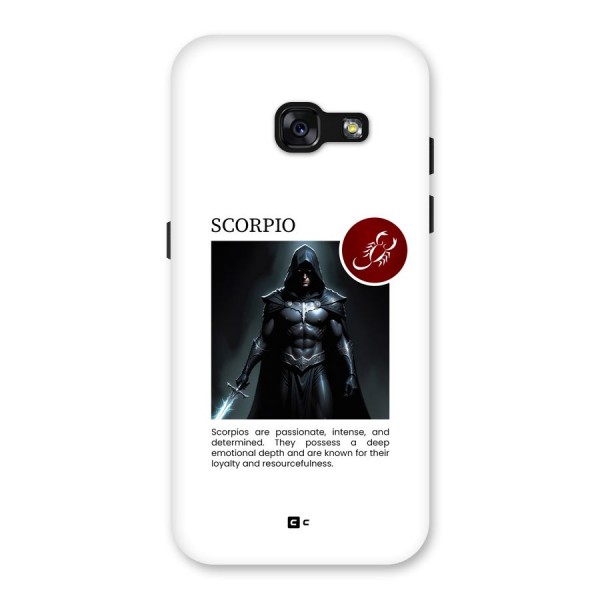 Sane Scorpio Back Case for Galaxy A3 (2017)