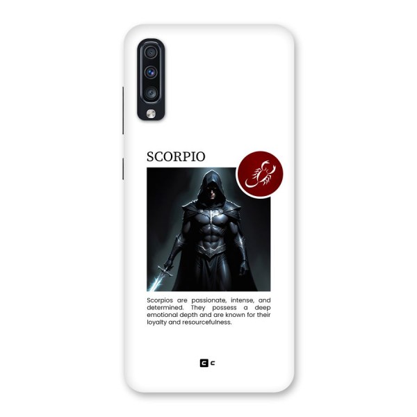 Sane Scorpio Back Case for Galaxy A70