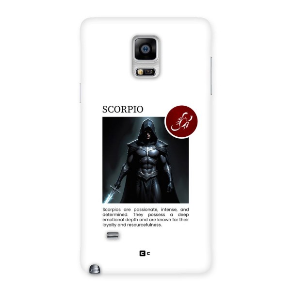 Sane Scorpio Back Case for Galaxy Note 4