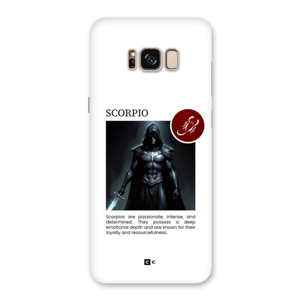 Sane Scorpio Back Case for Galaxy S8 Plus