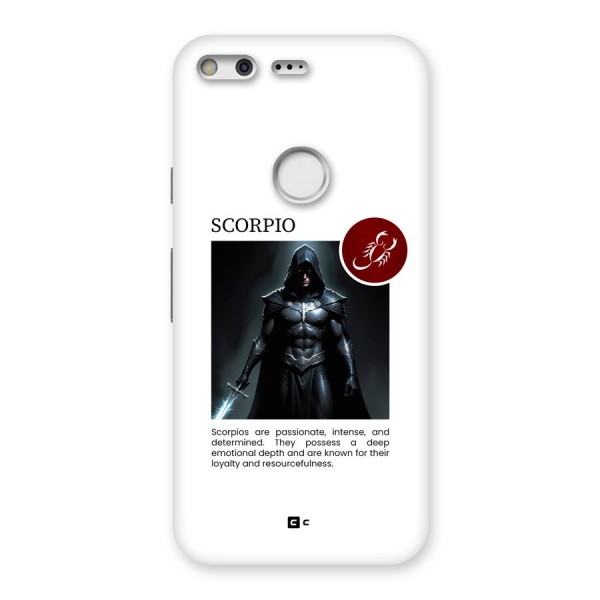 Sane Scorpio Back Case for Google Pixel