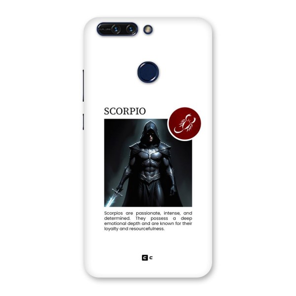 Sane Scorpio Back Case for Honor 8 Pro
