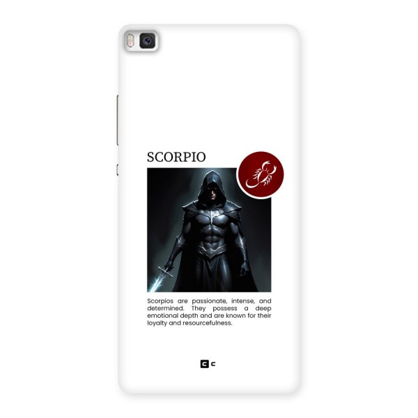 Sane Scorpio Back Case for Huawei P8
