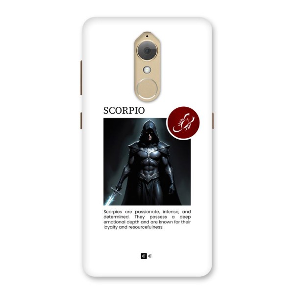 Sane Scorpio Back Case for Lenovo K8
