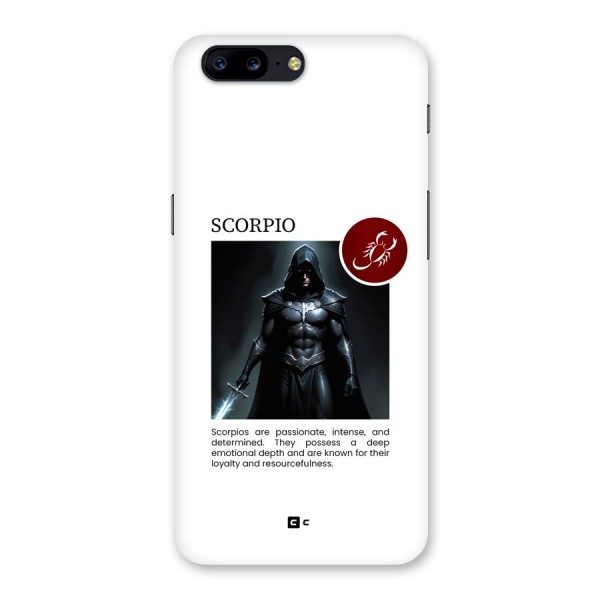 Sane Scorpio Back Case for OnePlus 5